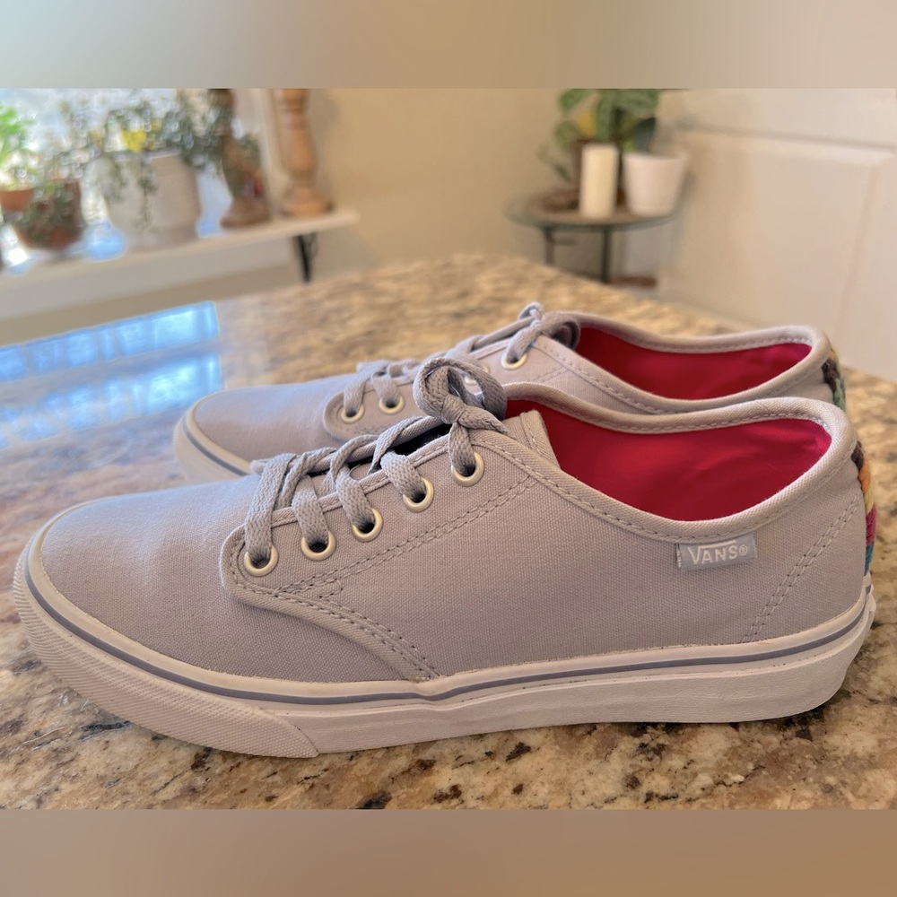 Vans with braided backs